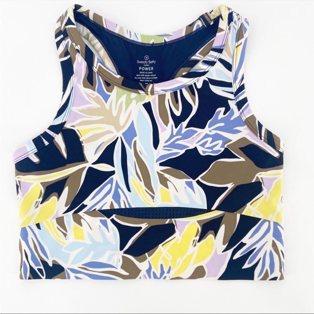 NWT SWEATY BETTY Power Frame Workout Vest Sports Bra XS